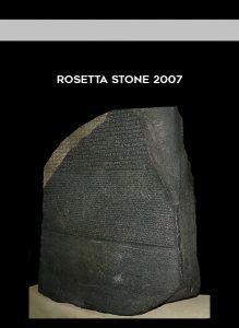 Rosetta Stone 2007 by https://illedu.com