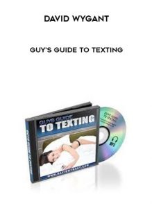 David Wygant - Guy's Guide To Texting by https://illedu.com