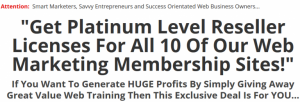Promotelabs – Get Platinum Level Reseller Licenses For All 10 Web Marketing Membership Sites + BONUS