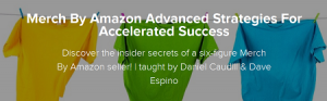 Daniel Caudill – Merch By Amazon Advanced Strategies
