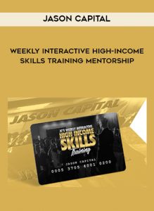 Jason Capital – Weekly Interactive High-Income Skills Training Mentorship by https://illedu.com