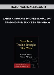Larry Connors Professional Day Trading for Success Program by https://illedu.com