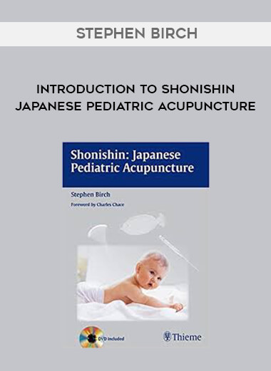 Stephen Birch - Introduction to Shonishin - Japanese Pediatric Acupuncture