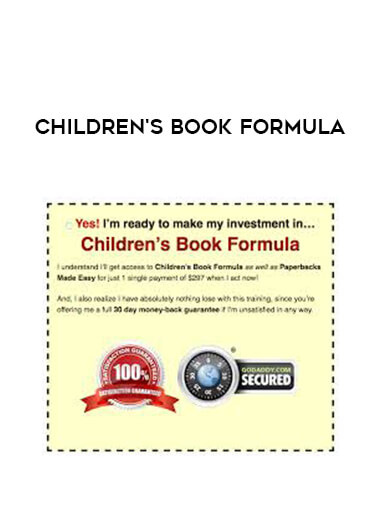 Children's book Formula