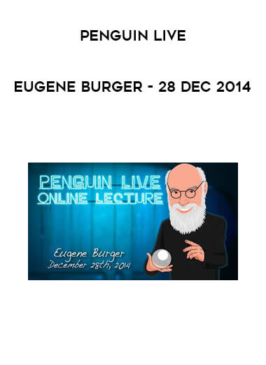 Penguin LIVE - Eugene Burger - 28 Dec 2014