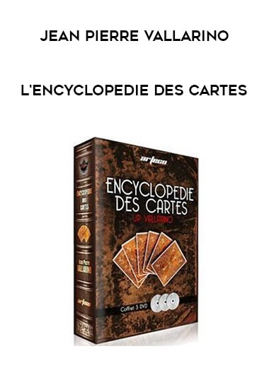 Jean Pierre Vallarino - L'Encyclopedie Des Cartes