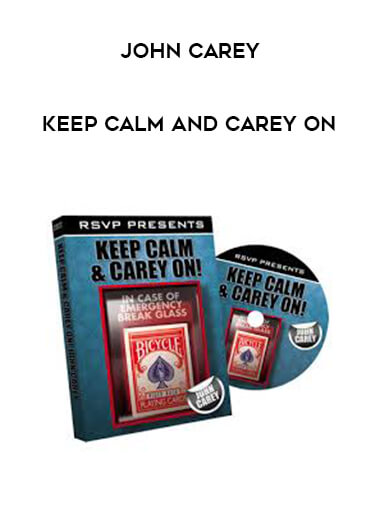John Carey - Keep Calm and Carey On