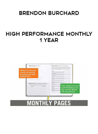 Brendon Burchard - High Performance Monthly - 1 Year
