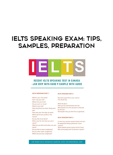 IELTS Speaking Exam: tips, samples, preparation