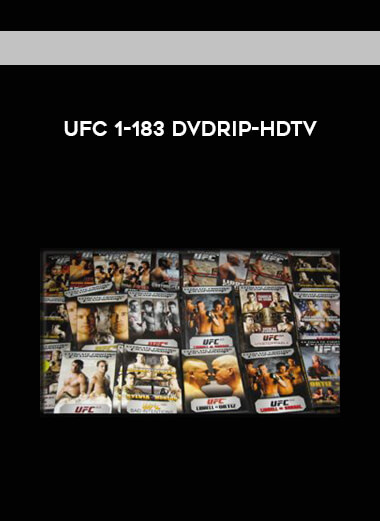 UFC 1-183 DVDRip-HDTV XviD