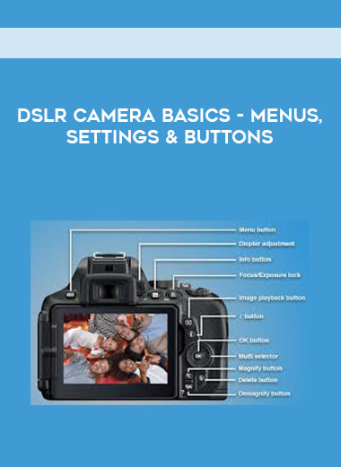 DSLR Camera Basics - Menus, Settings & Buttons