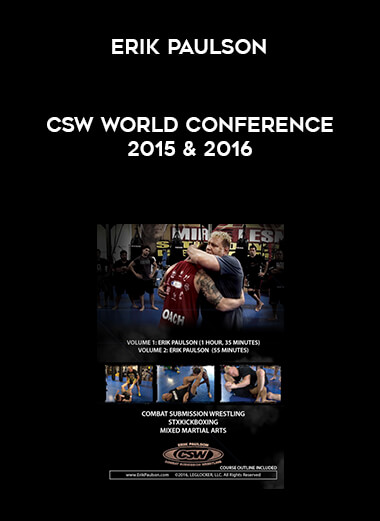 Erik Paulson CSW World Conference 2015 & 2016