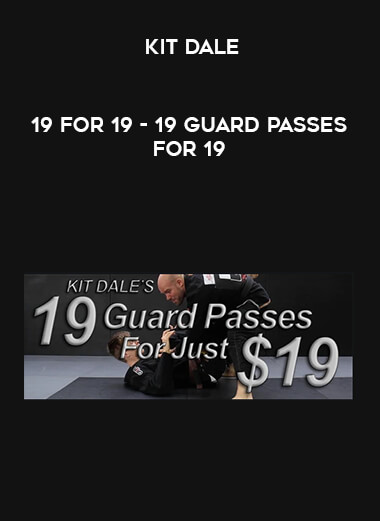 19 for 19 - Kit Dale - 19 Guard Passes for 19