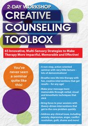 Ed Jacobs, Christine Schimmel - 2 Day Workshop: Creative Counseling Toolbox: 65 Innovative, Multi-Sensory Strategies to Make Therapy More Impactful, Memorable and Effective!