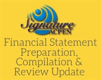 ACPEN Signature: 2021 Financial Statement Preparation, Compilation & Review Update