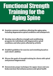 Shari Kalkstein - Functional Strength Training for the Aging Spine courses available download now.