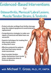 Michael T. Gross - Evidence-Based Interventions for Osteoarthritis