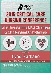 Cyndi Zarbano - Life-Threatening EKG Changes & Challenging Arrhythmias courses available download now.