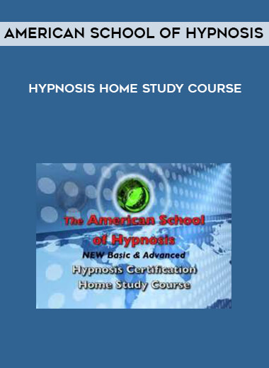 American School of Hypnosis - Hypnosis Home Study Course courses available download now.