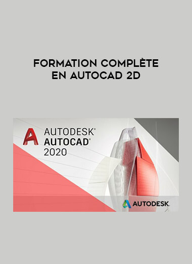 Formation Complète en Autocad 2D courses available download now.
