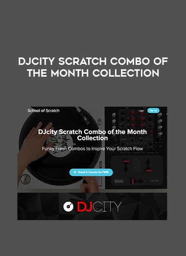 DJcity Scratch Combo of the Month Collection courses available download now.