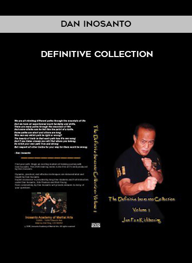 Dan Inosanto - Definitive Collection courses available download now.