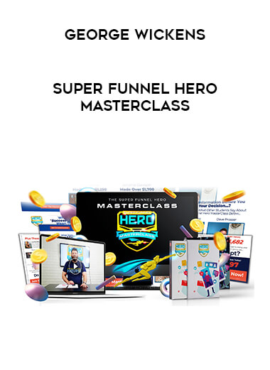 George Wickens - Super Funnel Hero Masterclass courses available download now.