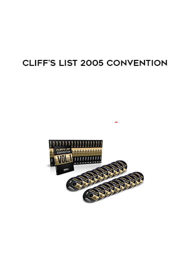 Cliff’s List 2005 Convention courses available download now.