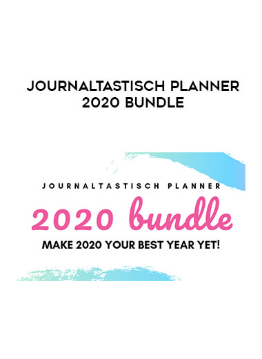 Journaltastisch Planner 2020 Bundle courses available download now.