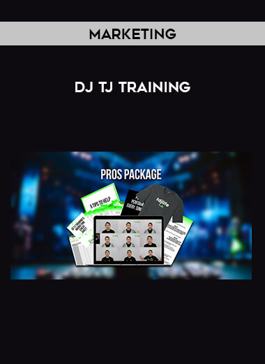 Marketing - DJ TJ Training courses available download now.
