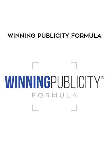 Winning Publicity Formula courses available download now.