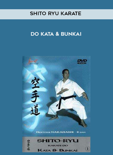 Shito Ryu Karate-Do Kata & Bunkai courses available download now.