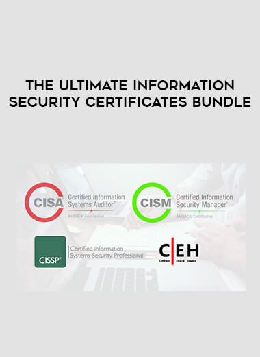 The Ultimate Information Security Certificates Bundle courses available download now.
