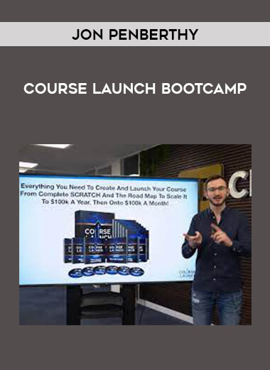 Jon Penberthy - Course Launch Bootcamp courses available download now.