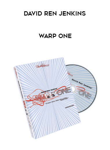 David Ren Jenkins - Warp One courses available download now.