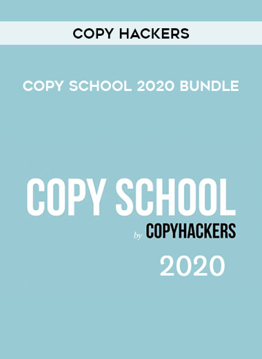 Copy Hackers - Copy School 2020 Bundle courses available download now.