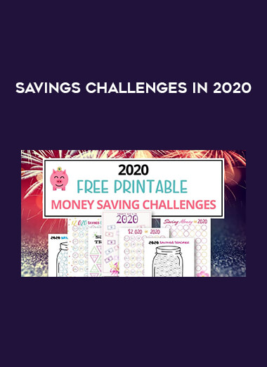 Savings Challenges in 2020 courses available download now.