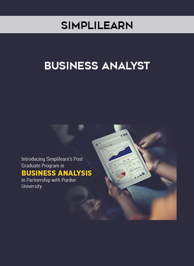 SimpliLearn - Business Analyst courses available download now.