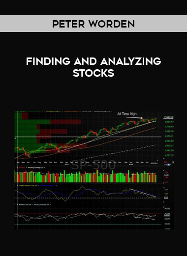 Peter Worden - Finding and Analyzing Stocks courses available download now.