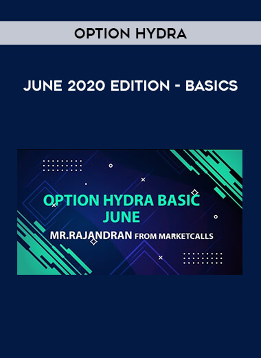 Option Hydra - June 2020 Edition - Basics courses available download now.