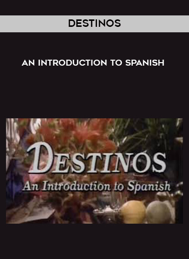 Destinos - An Introduction to Spanish courses available download now.