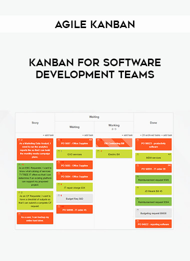 Agile Kanban: Kanban for Software Development Teams courses available download now.