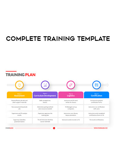 Complete Training Template courses available download now.
