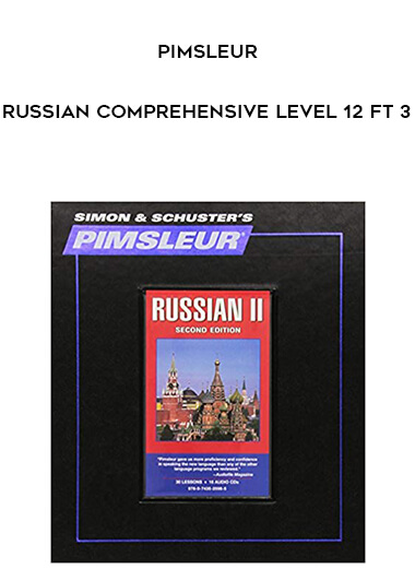 Pimsleur - Russian Comprehensive Level 12 ft 3 courses available download now.