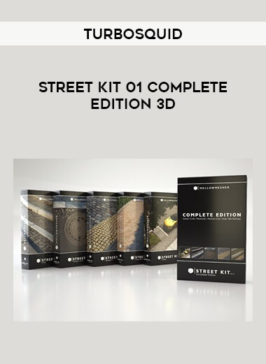 TurboSquid - Street Kit 01 Complete Edition 3D courses available download now.