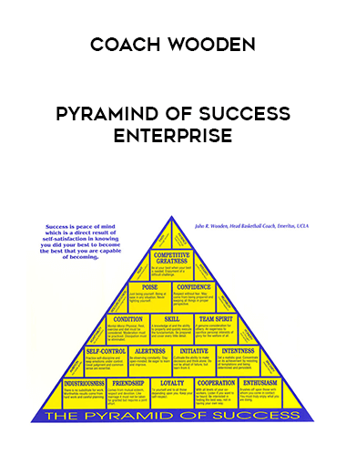 Coach Wooden - Pyramind of Success Enterprise courses available download now.
