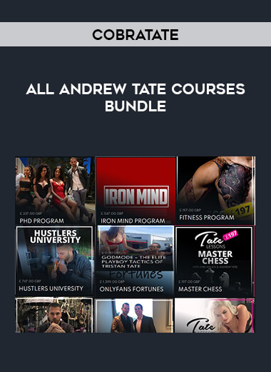 Cobratate - All Andrew Tate Courses Bundle courses available download now.