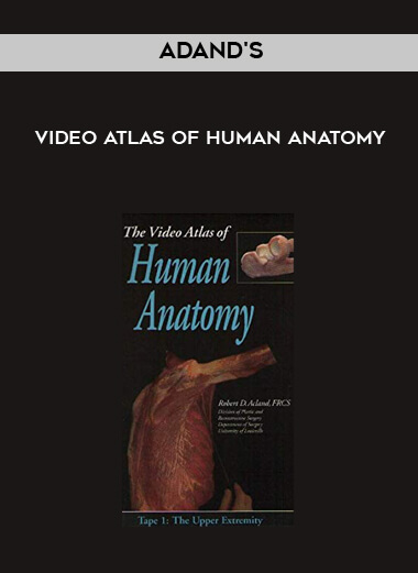 Adand's Video Atlas of Human Anatomy courses available download now.