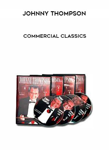 Johnny Thompson - Commercial Classics courses available download now.