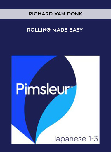 Richard Van Donk - Rolling Made Easy courses available download now.